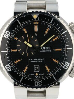 Oris TT1 Diver Black Dial Stainless Steel 47mm Automatic Movement Men’s